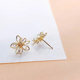 10pcs Wirewound Stud Earrings DIY Pendant Material Supplies