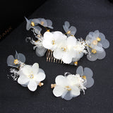 Bride Crystal Hair Comb Wedding Tiara Headpiece