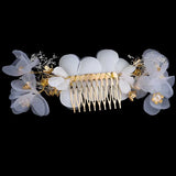 Bride Crystal Hair Comb Wedding Tiara Headpiece
