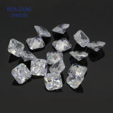 CZ Stones Beads Gem AAAAA Square Cubic Zirconia For Jewelry Making