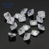 CZ Stones Beads Gem AAAAA Square Cubic Zirconia For Jewelry Making