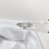 Marquise Moissanite D VVS1 Stone with Report Laser Code