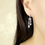 Chandelier Drop Earrings, Sterling Silver 925 Gift for Women