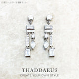 Chandelier Drop Earrings, Sterling Silver 925 Gift for Women