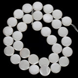 Round Shell Beads for Jewelry Making DIY Mother of Pearl Beads