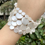 Round Shell Beads for Jewelry Making DIY Mother of Pearl Beads