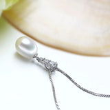 Sterling Silver Freshwater Pearl Pendant Necklace for Women