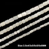 Natural Top Shell Beads Cylinder Shape Loose Tube Beads For DIY Jewelry Making