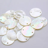Natural Sea Shell Round Beads For DIY Jewelry Making 10/11.5/13/15/18/20MM