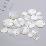 Natural Sea Shell Round Beads For DIY Jewelry Making 10/11.5/13/15/18/20MM
