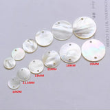 Natural Sea Shell Round Beads For DIY Jewelry Making 10/11.5/13/15/18/20MM