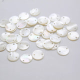 Natural Sea Shell Round Beads For DIY Jewelry Making 10/11.5/13/15/18/20MM