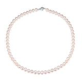8-9mm Round Pearl Necklace Freshwater Pearl Jewelry Women Classic Gift