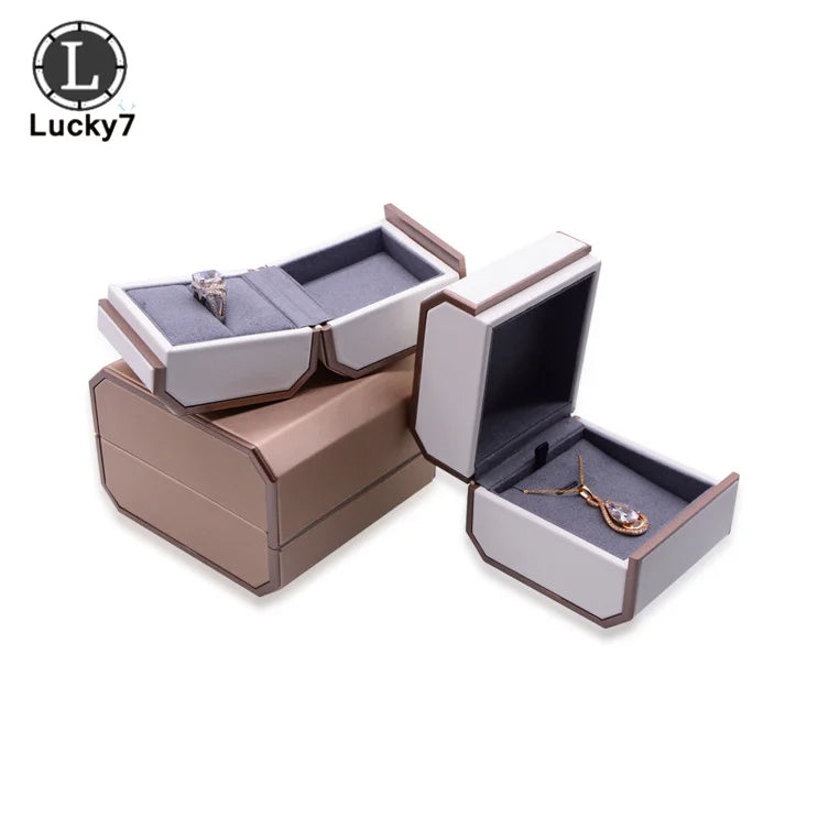 Octagonal Magnetic Jewelry Box Pendant Bracelet Box Display Organizer Storage