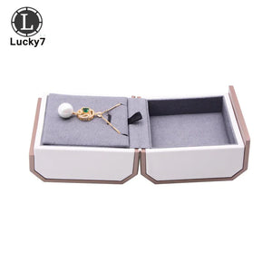 Octagonal Magnetic Jewelry Box Pendant Bracelet Box Display Organizer Storage