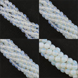 Opal Opalite Glossy Faceted Round Ball Beads 4mm 6mm 8mm 10mm
