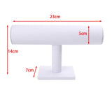 PU Bracelet Display Chain Watch T-Bar Rack Organize Stand