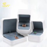 PU Leatherette Jewelry Box Creative Ring Box Pendant Box Jewelry Packaging