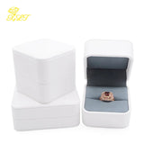 PU Leatherette Jewelry Box Creative Ring Box Pendant Box Jewelry Packaging