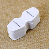 200pcs/lot Small Jewelry Display Packaging Cards 3x7cm