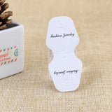 200pcs/lot Small Jewelry Display Packaging Cards 3x7cm