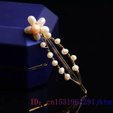 Pearl Barrette Hairpin 925 Silver