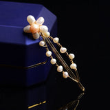 Pearl Barrette Hairpin 925 Silver