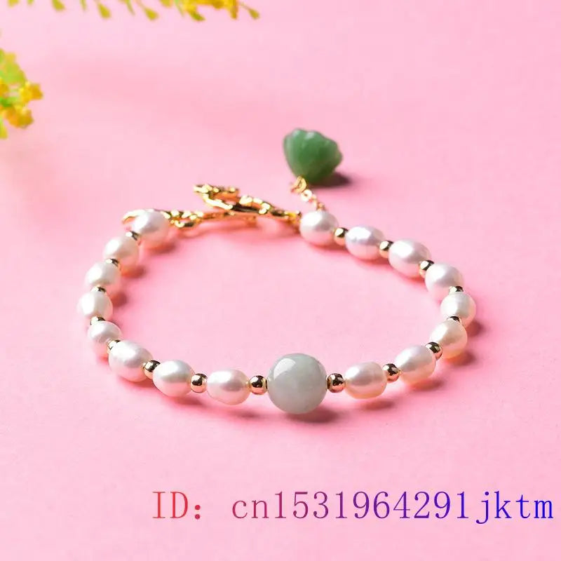 Vintage Pearl Bracelet 925 Silver Gemstones Bangle