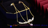 925 Silver Amulet Pearl Bracelet for Women