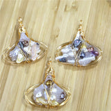 Pearl Charm Natural Pearl Pendant for DIY Jewelry Necklace
