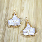 Pearl Charm Natural Pearl Pendant for DIY Jewelry Necklace