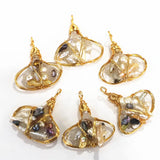 Pearl Charm Natural Pearl Pendant for DIY Jewelry Necklace