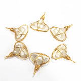 Pearl Charm Natural Pearl Pendant for DIY Jewelry Necklace
