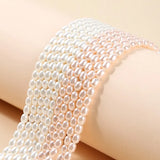 Pink Pearl Shell Beads for Jewelry Making