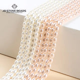 Pink Pearl Shell Beads for Jewelry Making