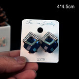 100pcs Plastic Earring Packaging Cards 4x4.5cm