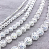 Popcorn Crystal Beads Natural Stone Round Loose Bead 4/6/8/10/12MM