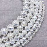 Popcorn Crystal Beads Natural Stone Round Loose Bead 4/6/8/10/12MM