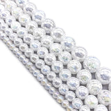Popcorn Crystal Beads Natural Stone Round Loose Bead 4/6/8/10/12MM
