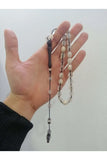 Unique Powder Amber Rosary Necklace Bracelet for Stress