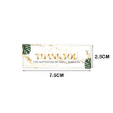 Rectangle Thank You Seal Label for Small Business Packaging