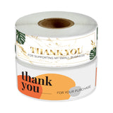 Rectangle Thank You Seal Label for Small Business Packaging