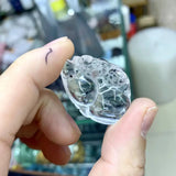 Rock Quartz Crystal Pendant Natural Gemstone Jewelry Necklace Pendants