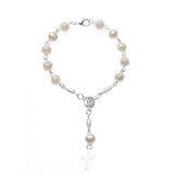 Rose Rosary Baptism Bracelet Favors Catholic Mini Rosary