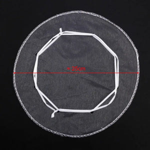 50pcs Round Organza Drawstring Bags Wedding Party Gift Bags