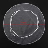 50pcs Round Organza Drawstring Bags Wedding Party Gift Bags