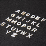 Shell Beads 26 Alphabet Charm Earings Women DIY Jewelry Making