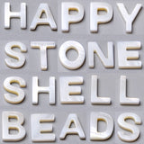 Shell Beads 26 Alphabet Charm Earings Women DIY Jewelry Making