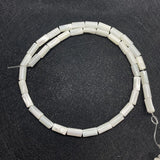 Shell Beads Cylinder Rice Shell Pearls Beads Natural Shell Spacer Beads