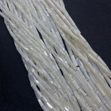 Shell Beads Cylinder Rice Shell Pearls Beads Natural Shell Spacer Beads